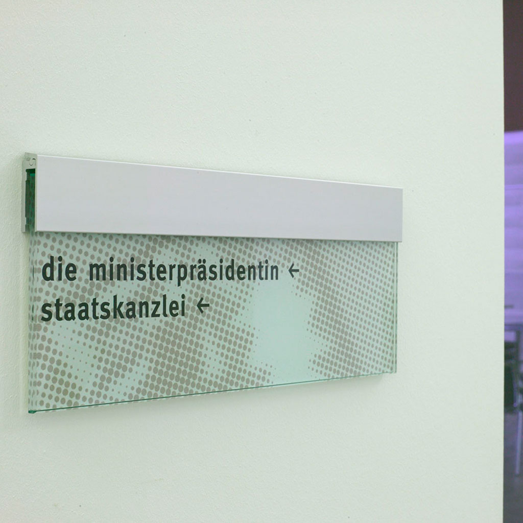 Wegeleitung Landeshaus Schleswig-Holstein